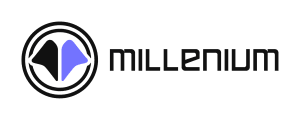 Logo Millenium sur fond transparent